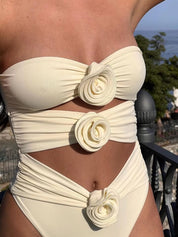Adriana | Flower Swimsuit