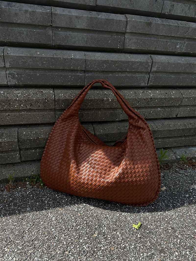 Curlew | Woven Large Shoulder Bag