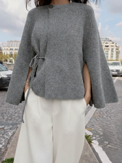 Pola | Veste en maille à nouer