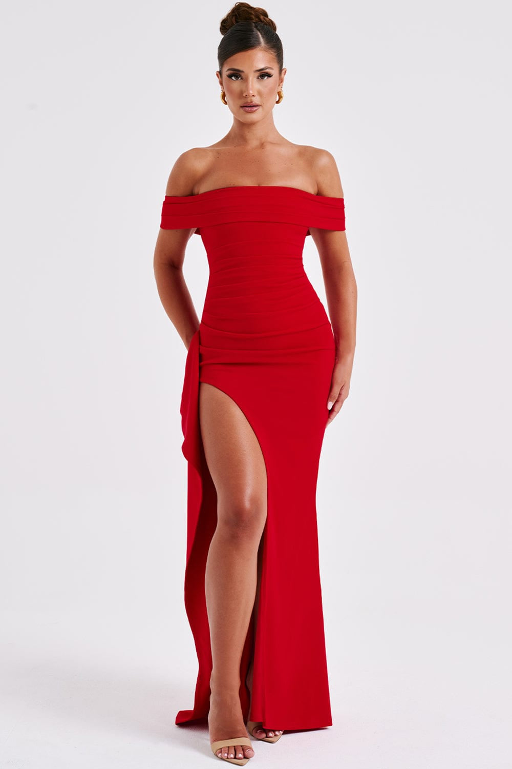 Juliet | Off-Shoulder Maxi Dress
