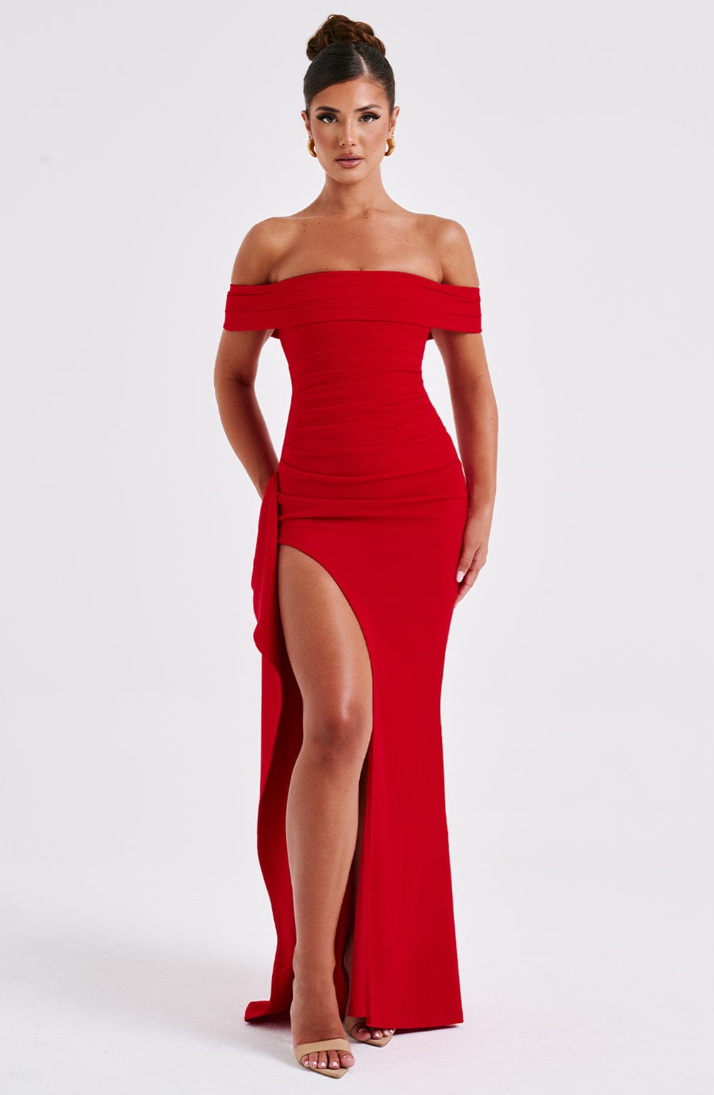 Juliet | Off-Shoulder Maxi Dress