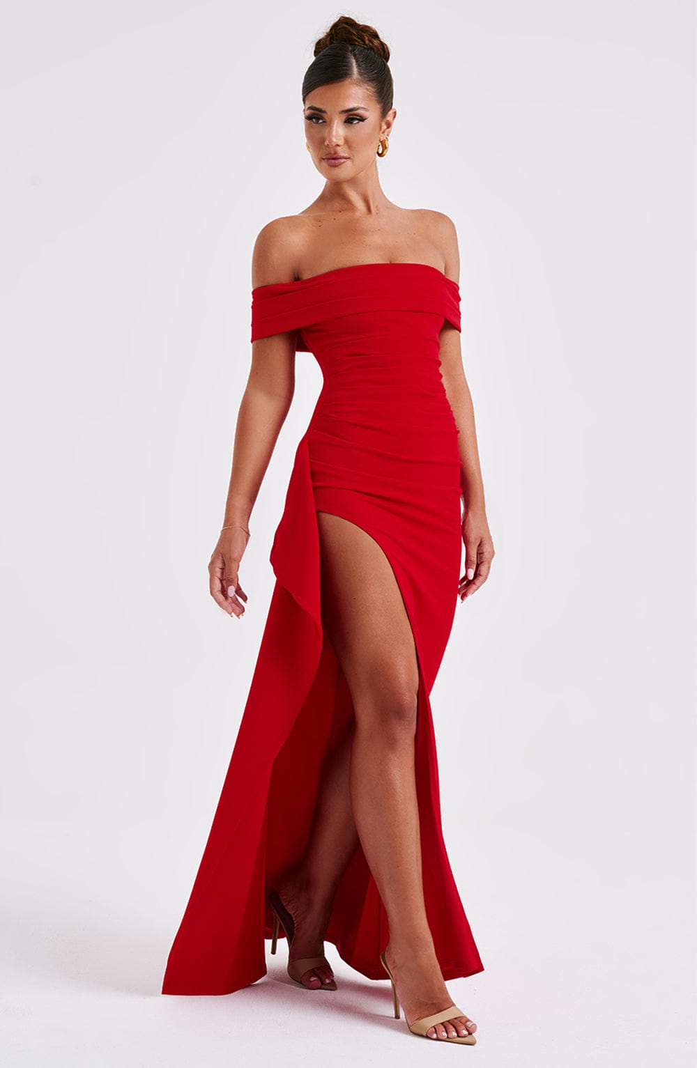 Juliet | Off-Shoulder Maxi Dress