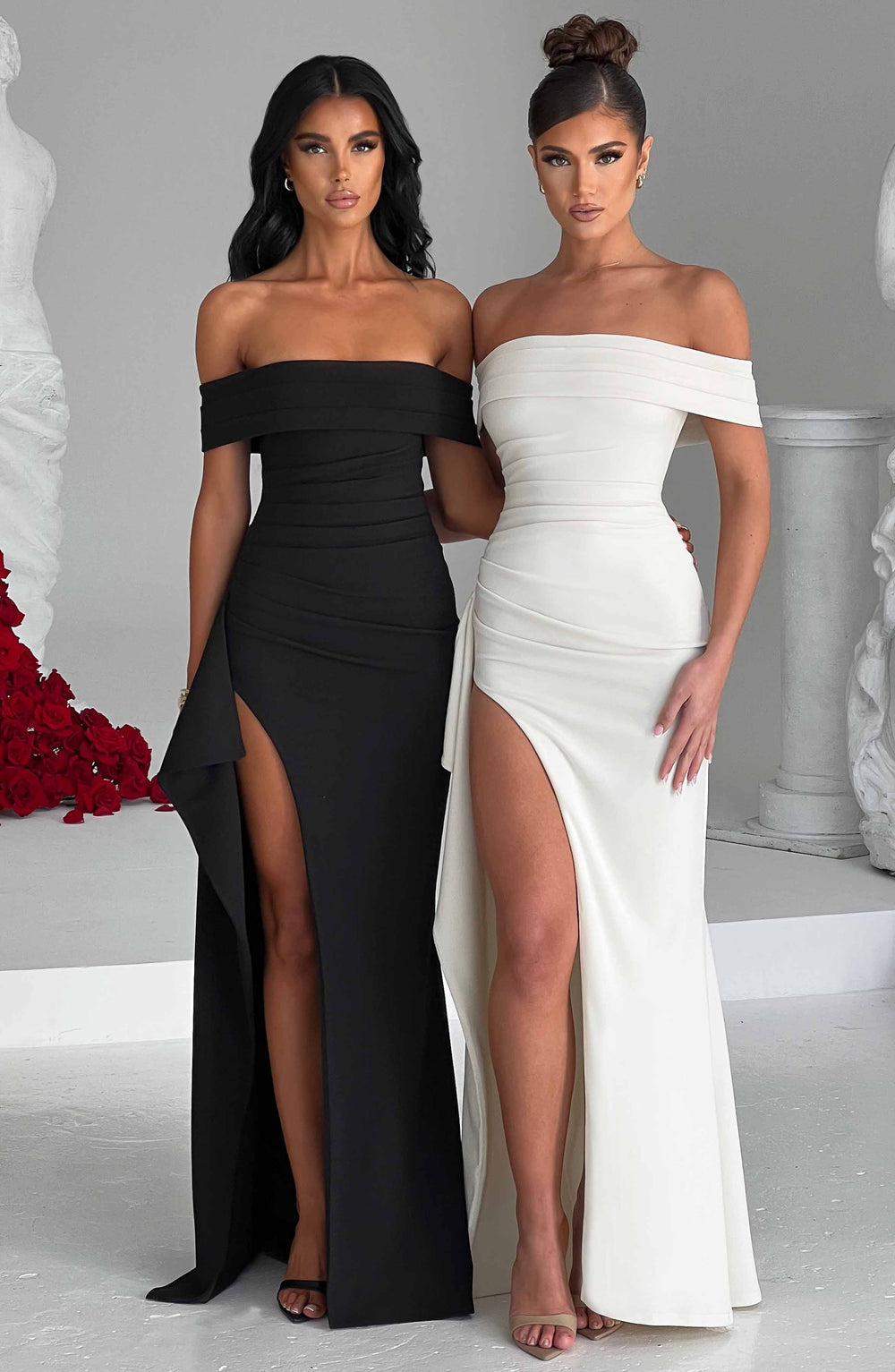 Juliet | Off-Shoulder Maxi Dress – HORUS