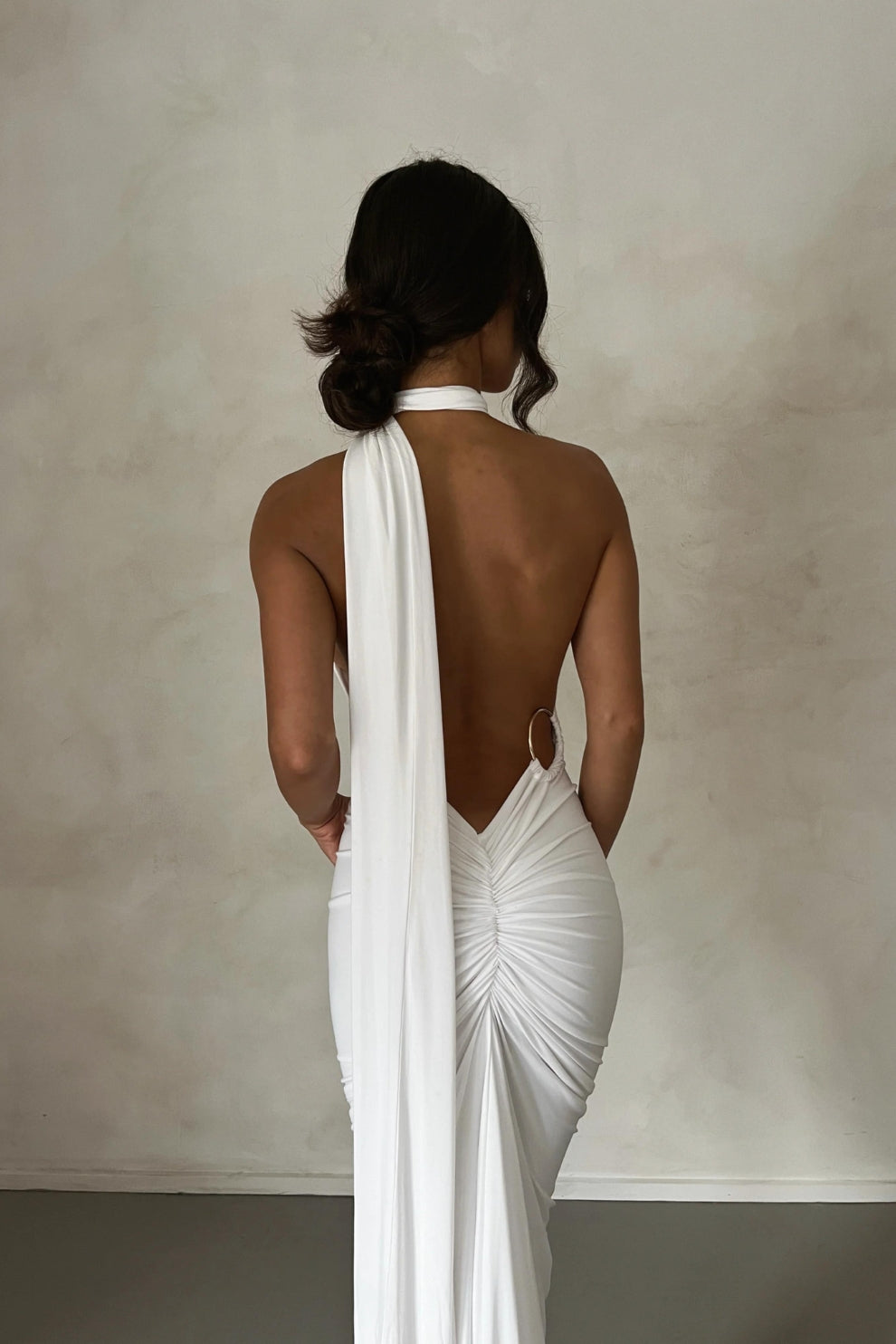 Abby Backless Maxi Dress