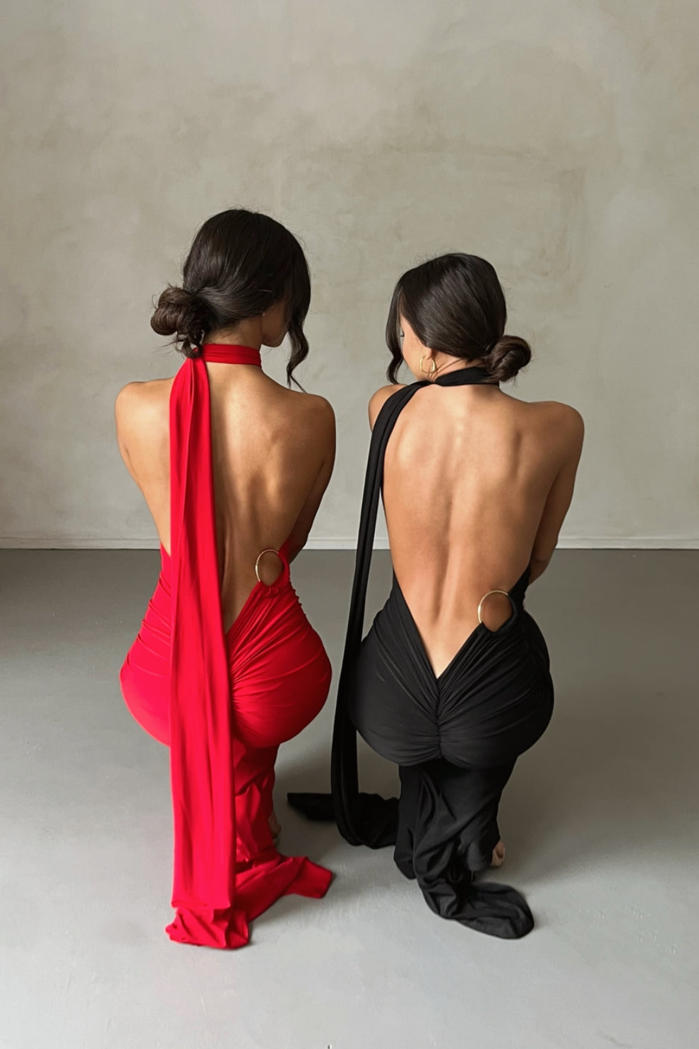 Abby Backless Maxi Dress