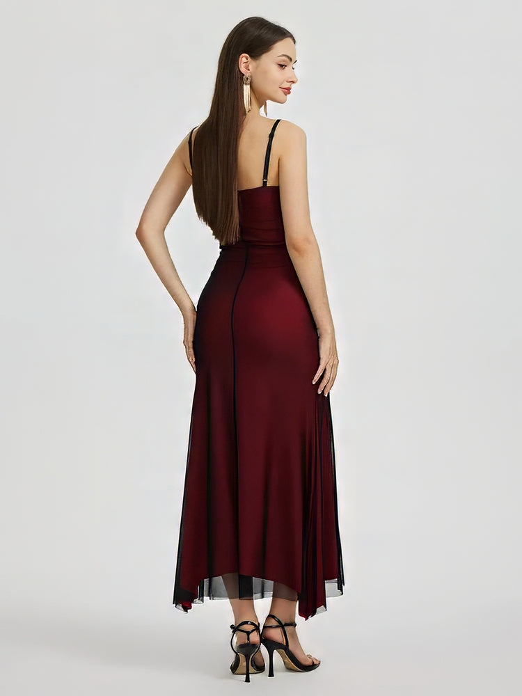 Adriana Tulle Maxi Dress