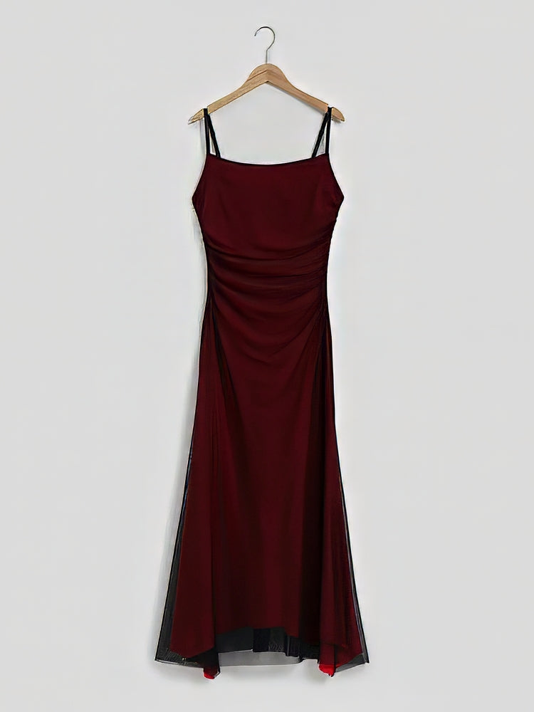 Adriana Tulle Maxi Dress