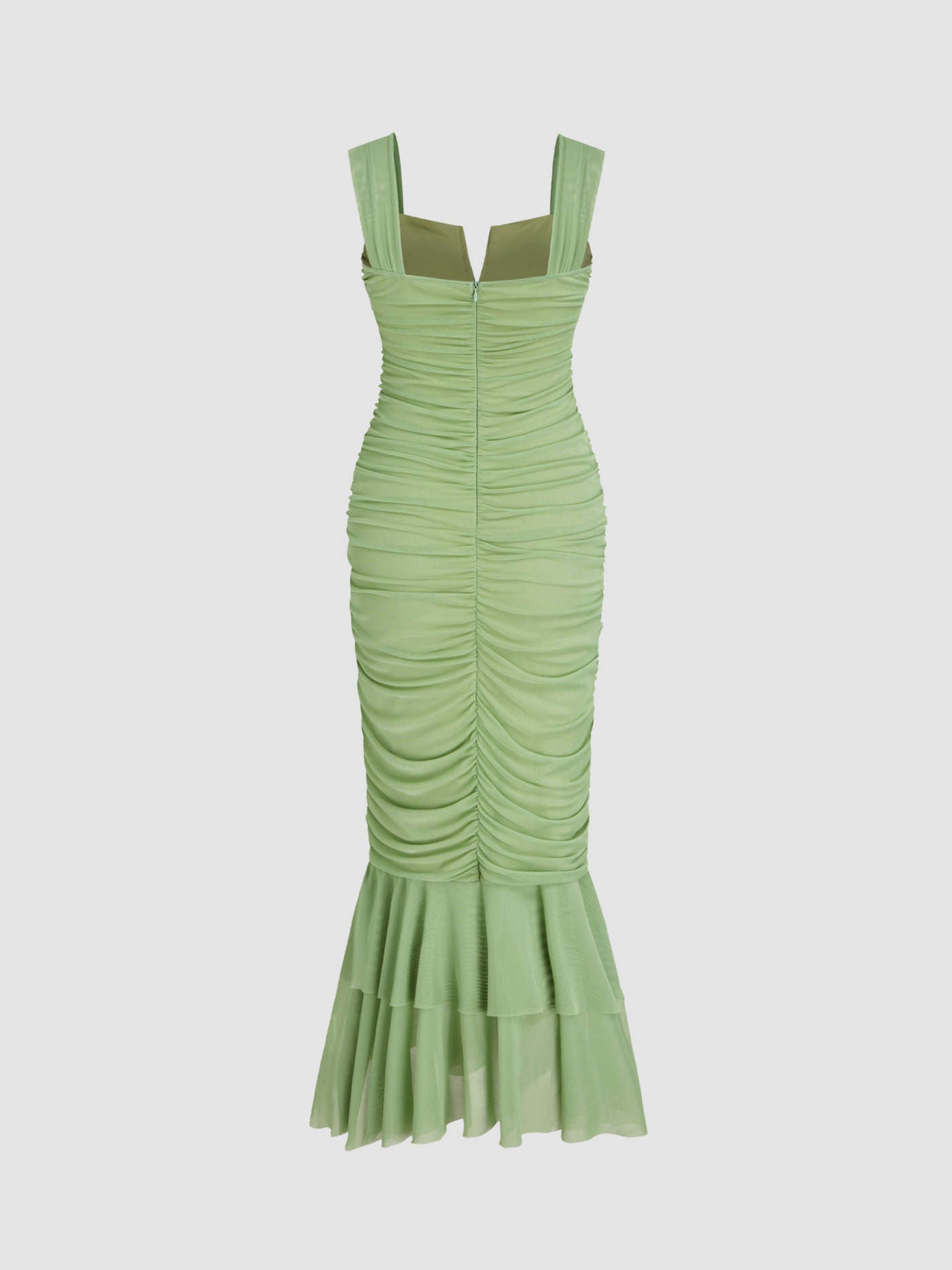 Camille | Ruched Midi Dress