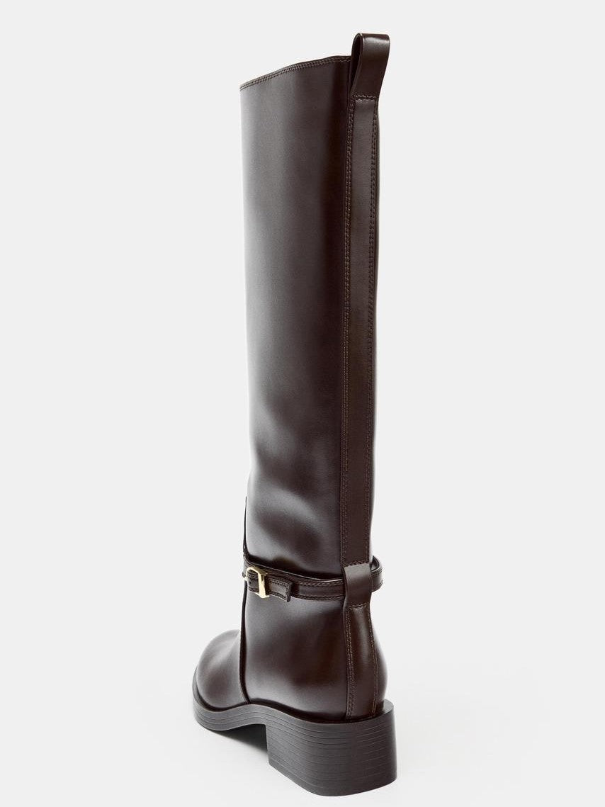 Bristol | Classic Fux Leather Riding Boots
