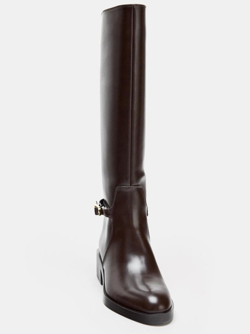 Bristol | Classic Fux Leather Riding Boots