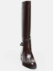 Bristol | Classic Fux Leather Riding Boots