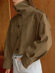 Sarah | Veste caban courte