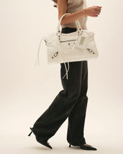 Arabell | Vintage Faux Leather Structured Tote Bag