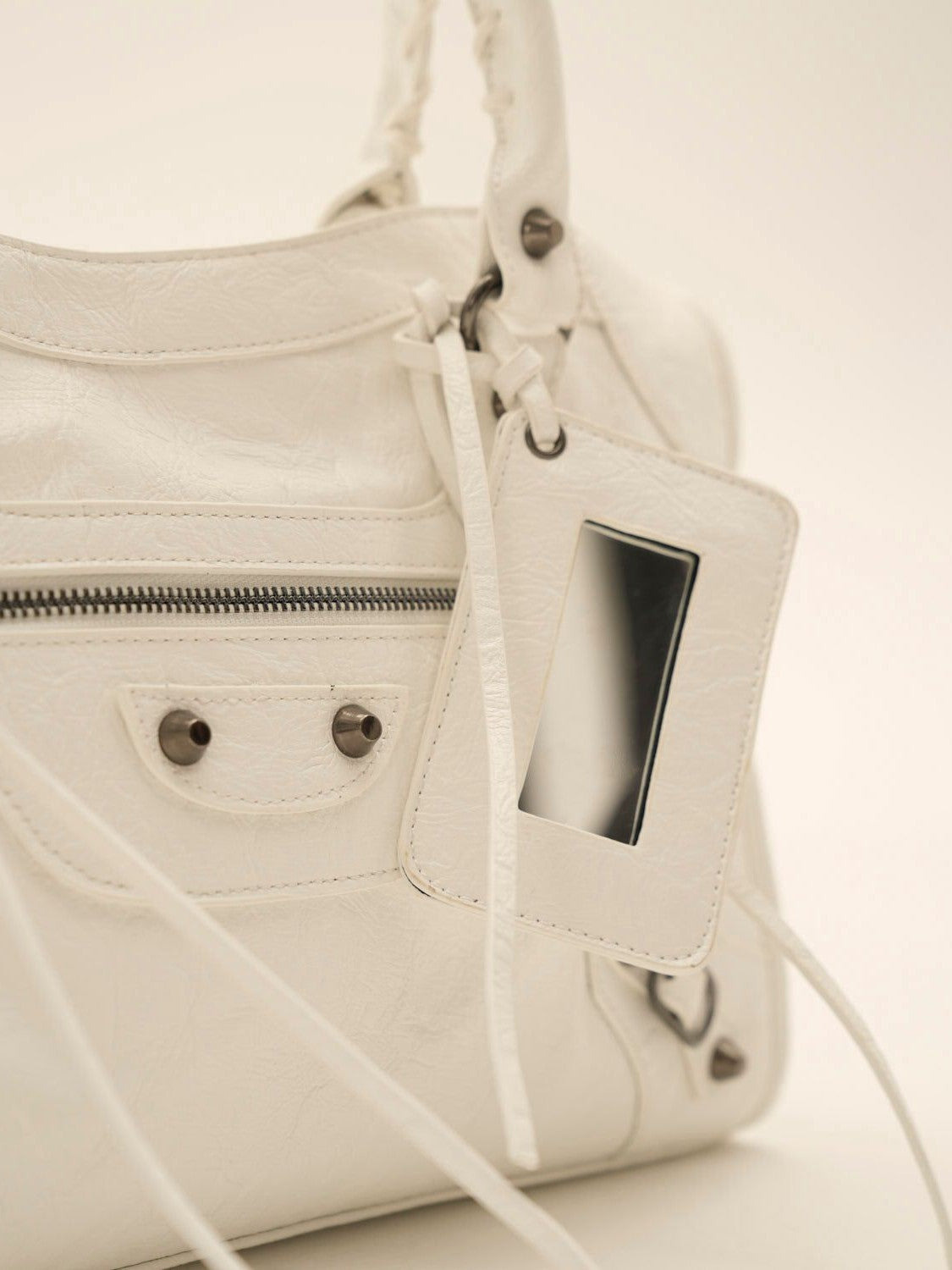 Arabell | Vintage Faux Leather Structured Tote Bag