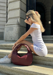 Curlew | Woven Large Shoulder Bag