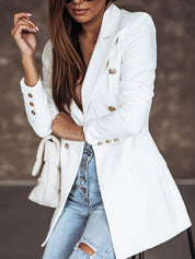 Blazer pour femme avec détails boutonnés