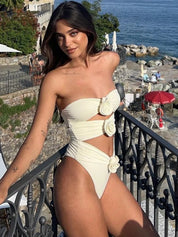 Adriana | Flower Swimsuit