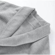 Celine | Wool Blend Belted Coat with Faux Fur Cuffs