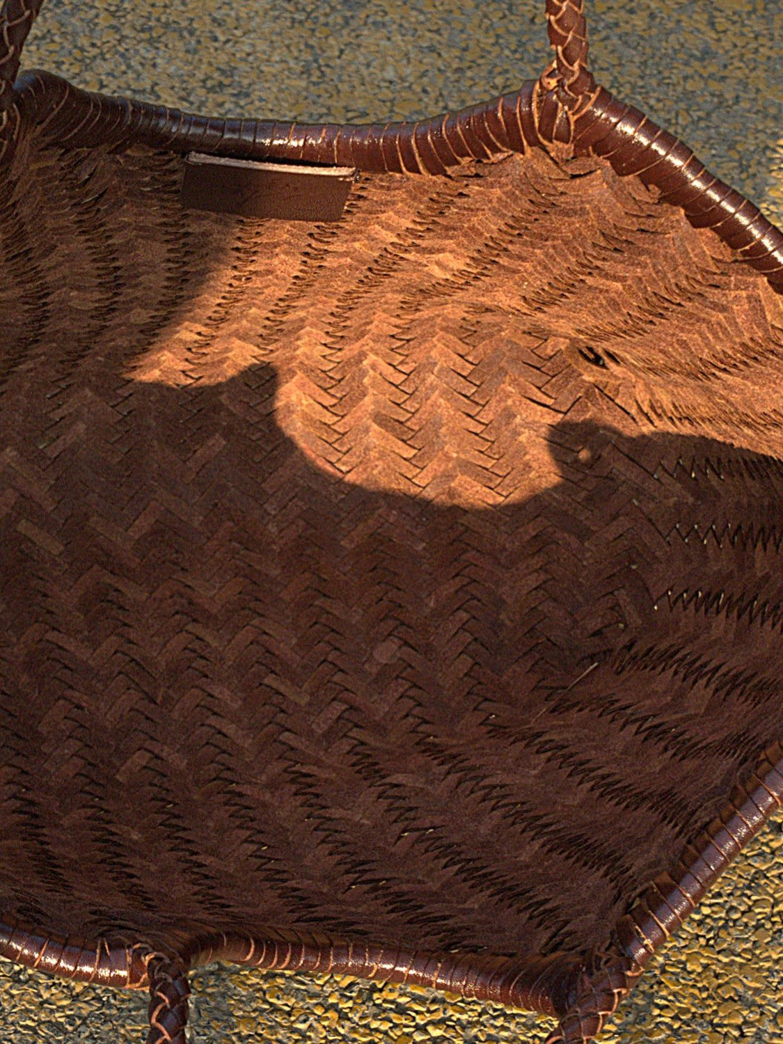 Avril | Sac fourre-tout tissé surdimensionné