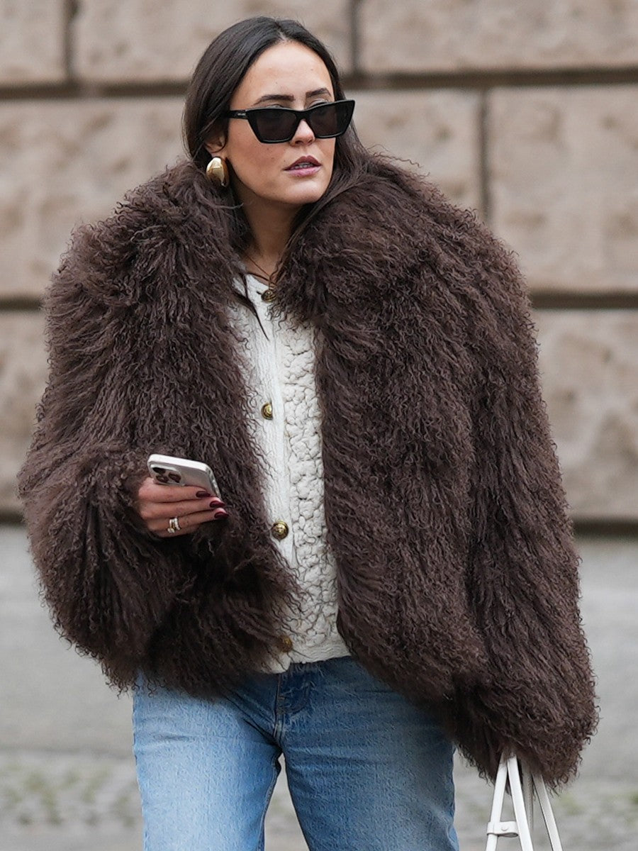 Hana | Faux Fur Statement Jacket