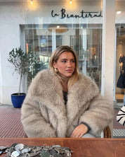 Hope - Chiqie Faux Fur Coat - For Women | Modern Look