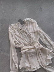 Julia | Draped Mini Dress