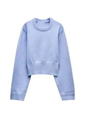 Elsie | Cropped Knit Sweater