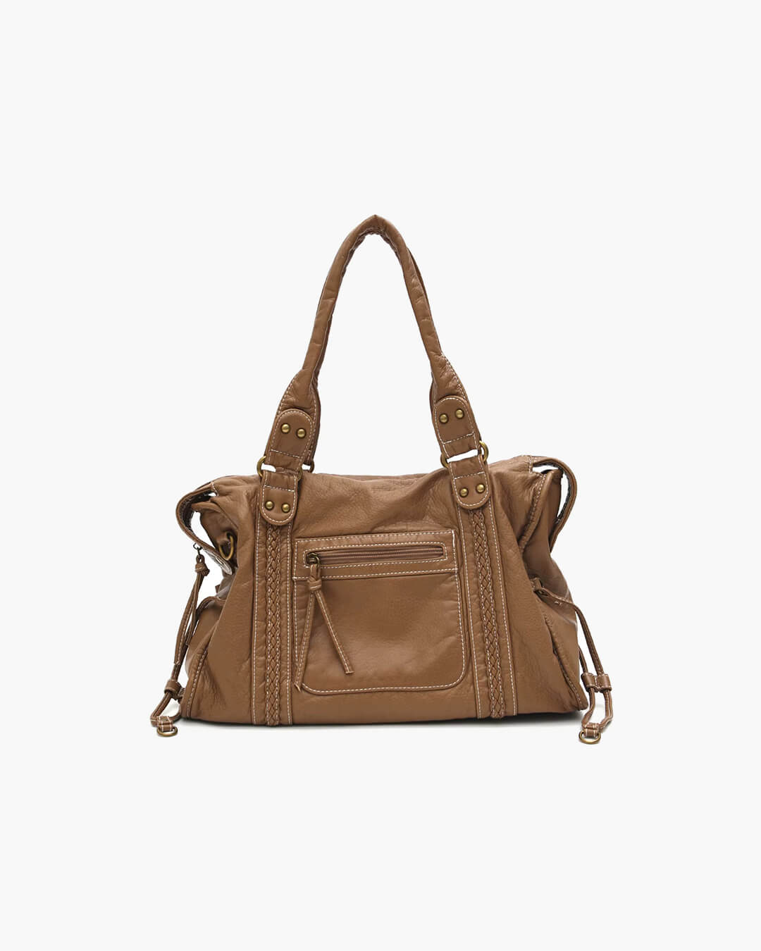 Arabell Black Shoulder Bag for Women in High-Quality Vegan Leather, Stylish & Versatile