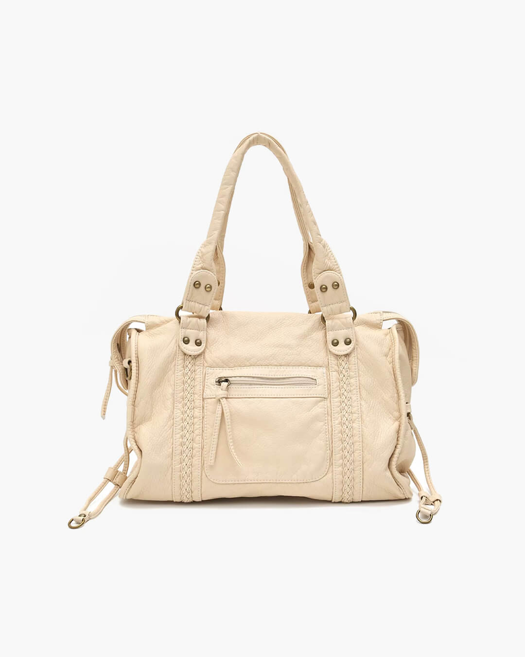 Arabell Black Shoulder Bag for Women in High-Quality Vegan Leather, Stylish & Versatile