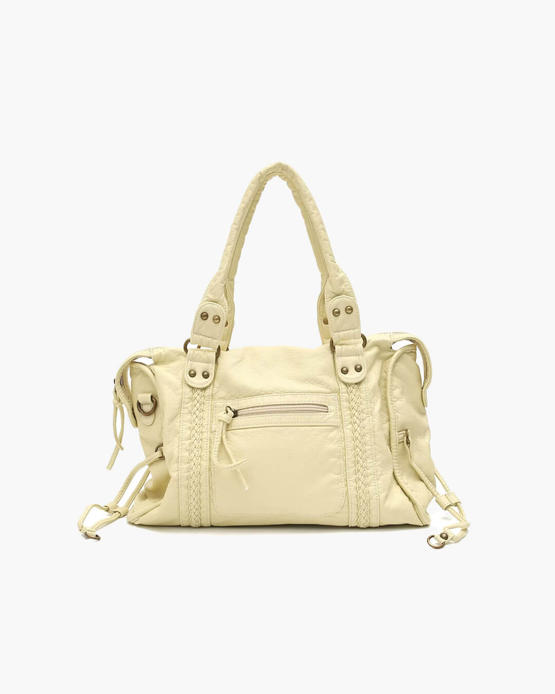 Arabell Black Shoulder Bag for Women in High-Quality Vegan Leather, Stylish & Versatile