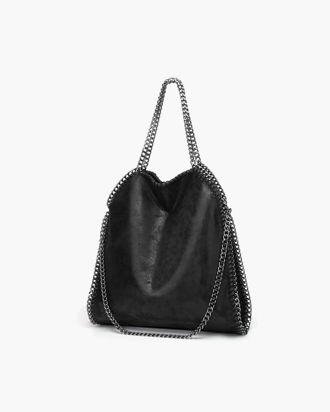 Emma - Large Handbag with Elegant Chain Handle for Women