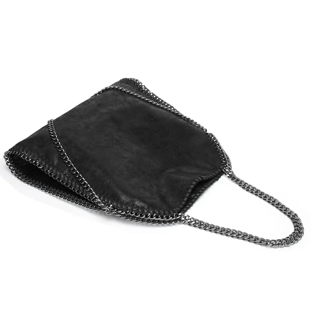 Emma - Large Handbag with Elegant Chain Handle for Women