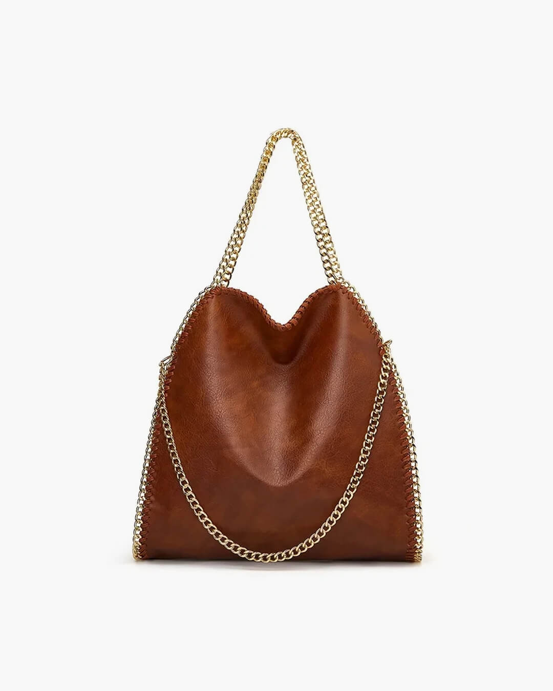 Emma - Large Handbag with Elegant Chain Handle for Women