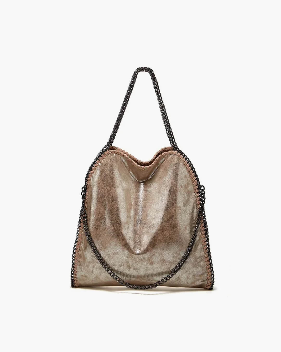 Emma - Large Handbag with Elegant Chain Handle for Women
