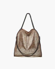 Emma - Large Handbag with Elegant Chain Handle for Women