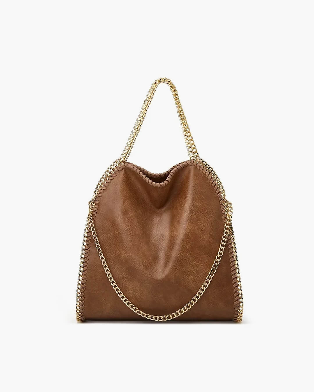 Emma - Large Handbag with Elegant Chain Handle for Women