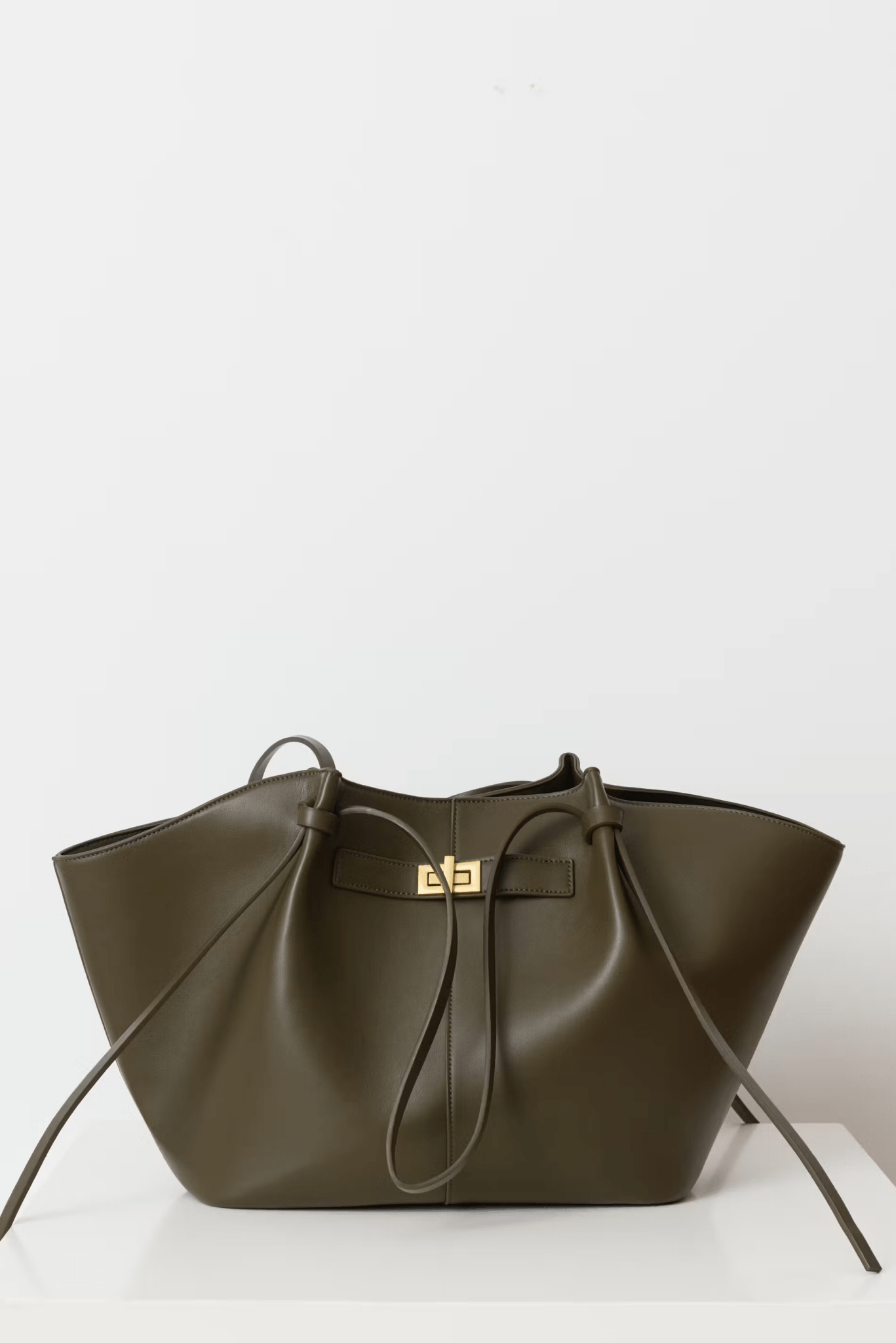 Leather Shopper Tote Bag | Adele