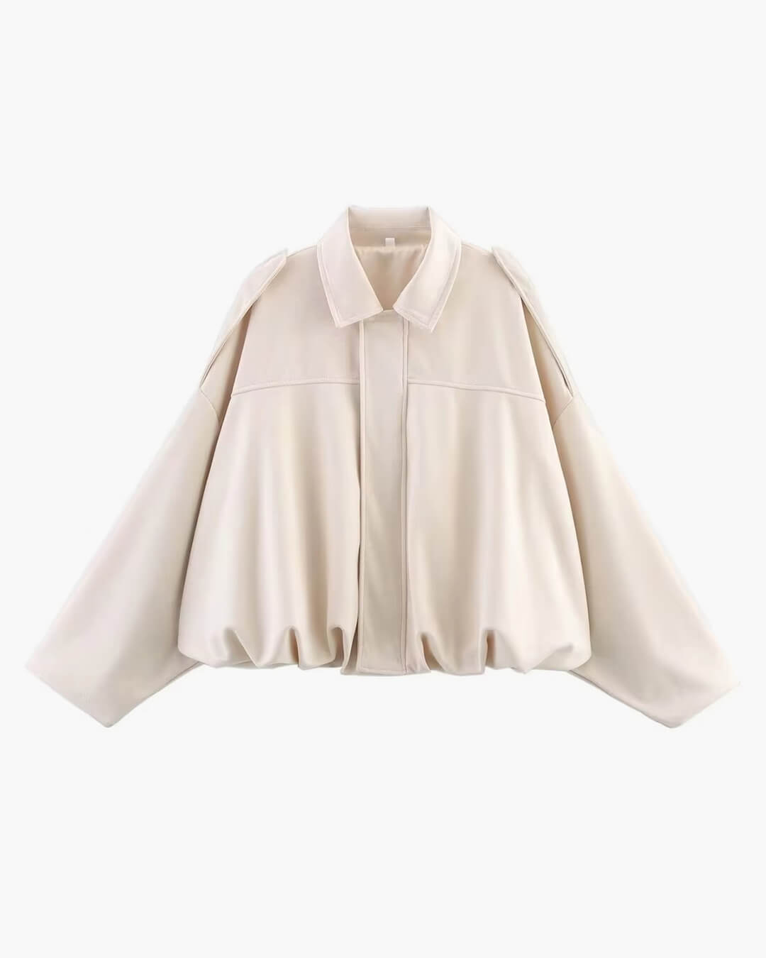 Lara | Suede Bomber Jacket