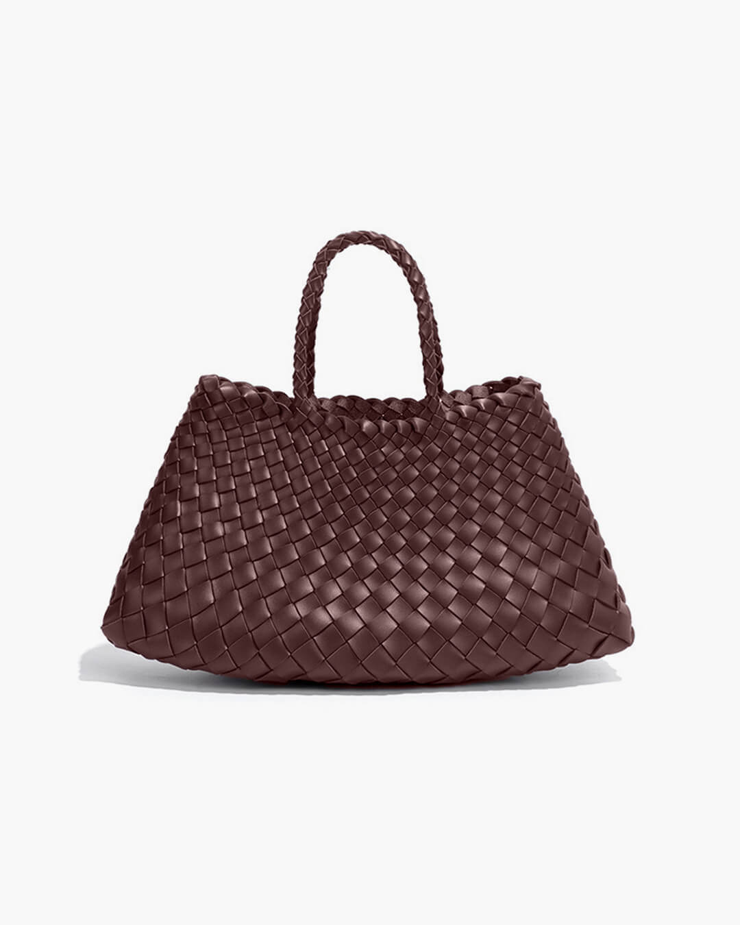 Madeleine Vegan Leather Woven Bag Medium
