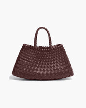 Madeleine Vegan Leather Woven Bag Medium