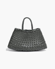 Madeleine Vegan Leather Woven Bag Medium