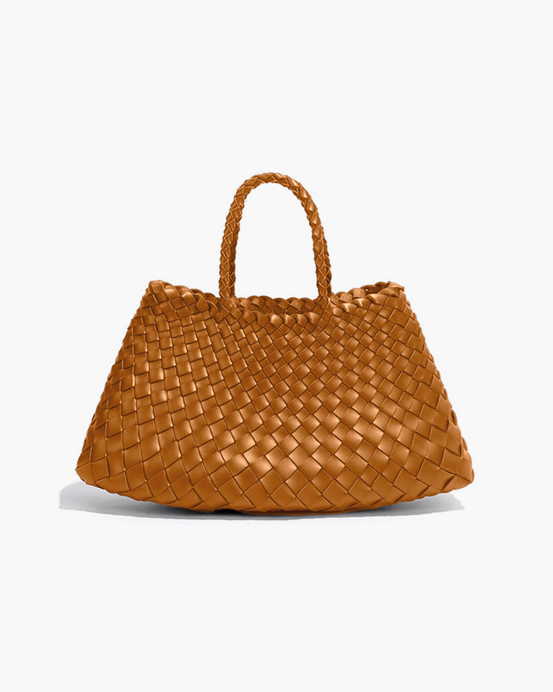 Madeleine Vegan Leather Woven Bag Medium