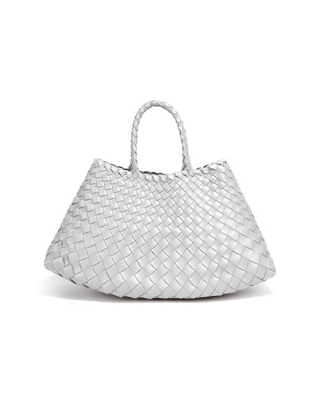 Madeleine Vegan Leather Woven Bag Medium