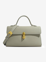 Cassy Elegant Vegan Leather Crossbody Bag with Removable Strap