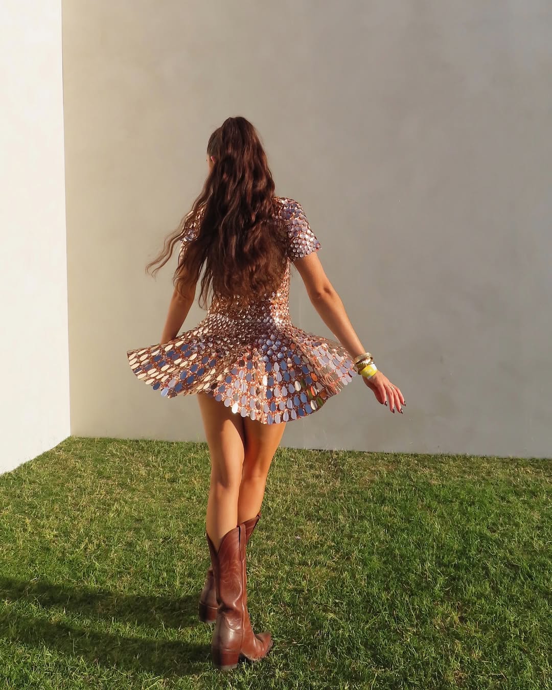 Emma | High Neck Mini Dress